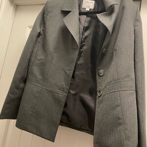 Gray Blazer Jacket